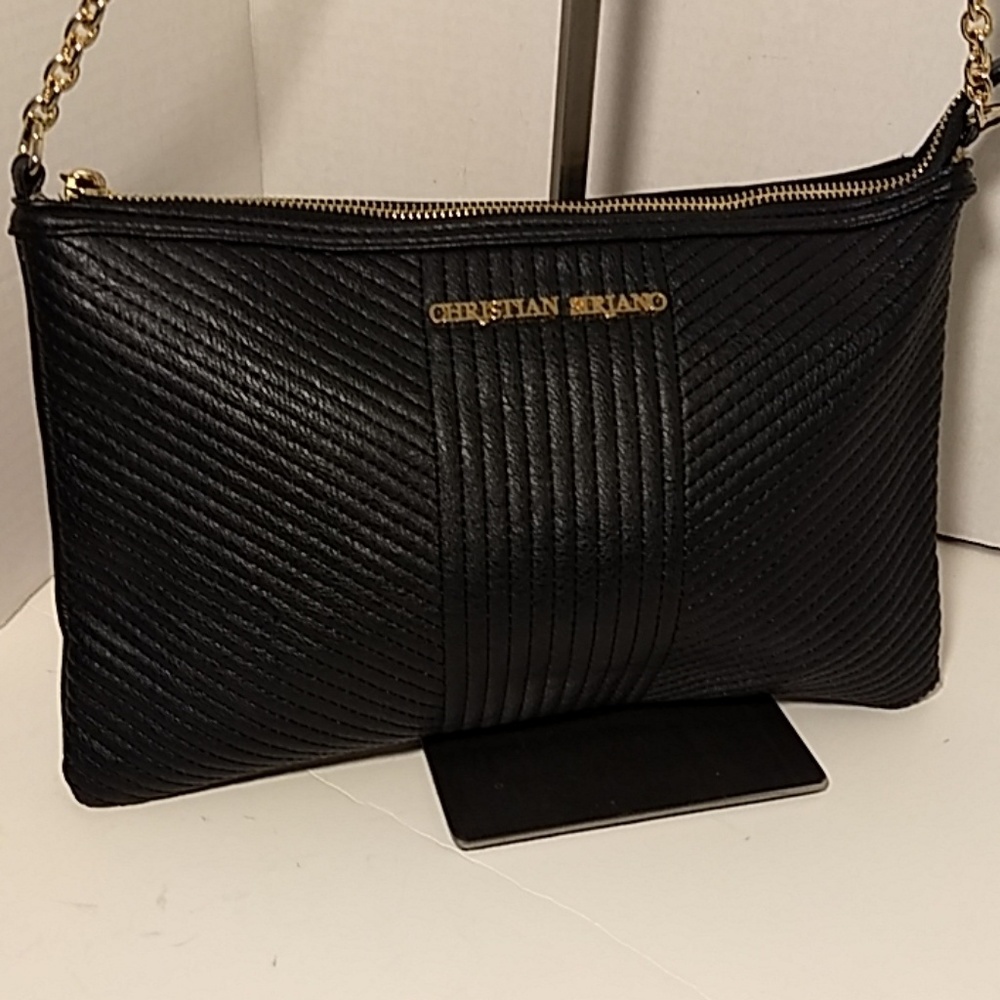 Christian Siriano Black Handbag